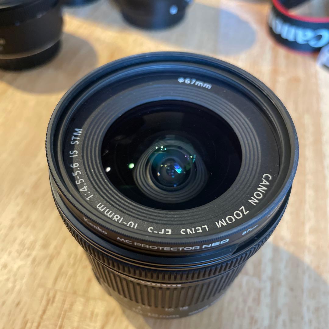 Canon EOS Kiss X7 ダブルズームキット＋広角や単焦点レンズ等