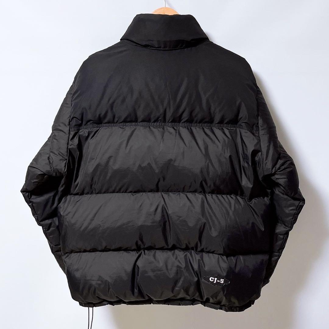 Jeep ジープ ダウンジャケット ブラック ロゴ刺繍 2723