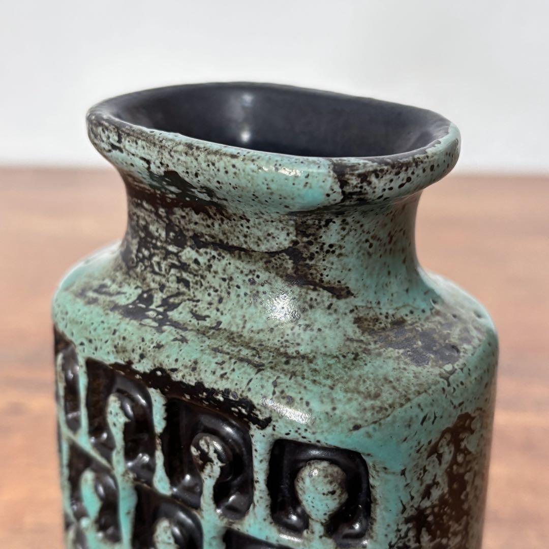 【東ドイツ Haldenslebenの花瓶】ヴィンテージ 409