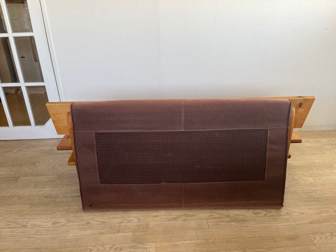 飛騨産業　森のことば　オーク無垢　ソファ（両肘付）クッション無　2000年代初期