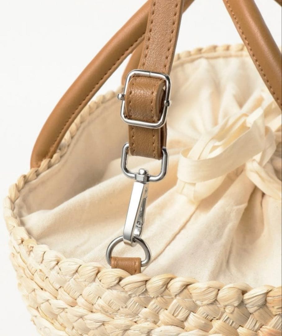 SALE！DEAN & DELUCA ストロー かごバッグ大