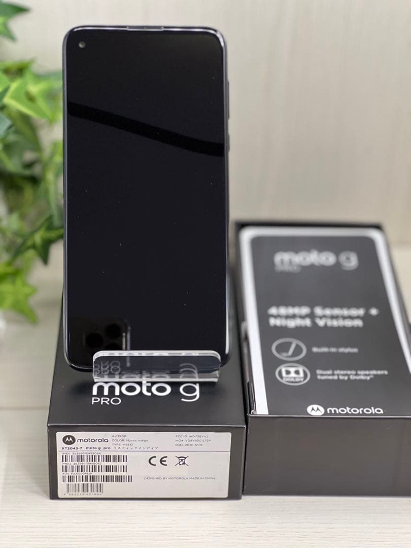 ✅✨MOTOROLA MOTO G PRO❣️128G ⭐️ SIMフリー