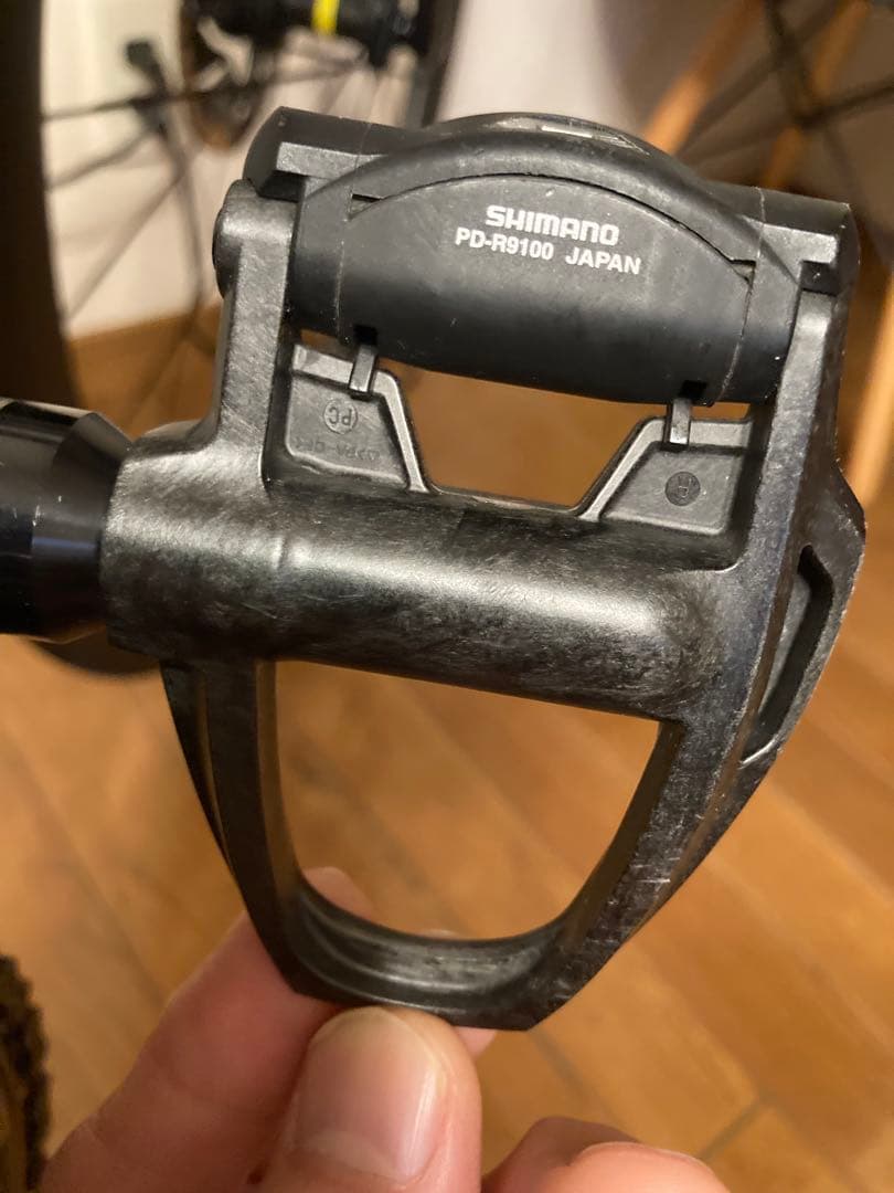 Shimano PD-R9100ビンディングペダル新品クリート赤付き