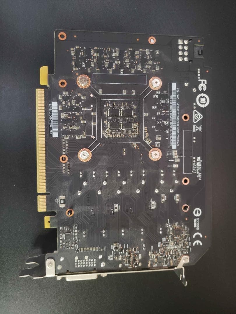 グラフィックボード・グラボ・ビデオカード Geforce GTX 1660 Super MSI ITX OC 6GB