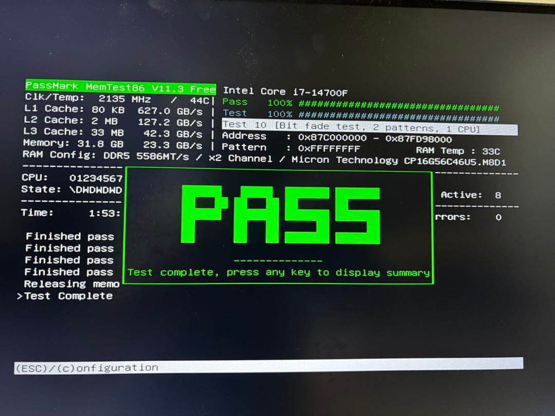 【動作確認済】Crucial DDR5-5600 32GB(16GBx2)