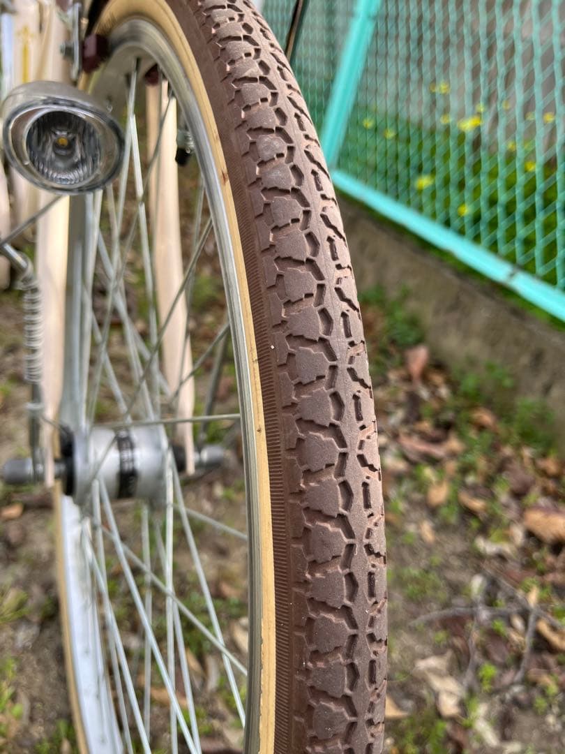 フェリーク ジュニア自転車24インチ　クリーム　アサヒ