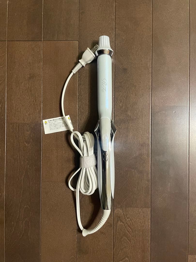 【ほぼ新品】【美品】ReFa カールヘアアイロンプロ ホワイト26ミリ