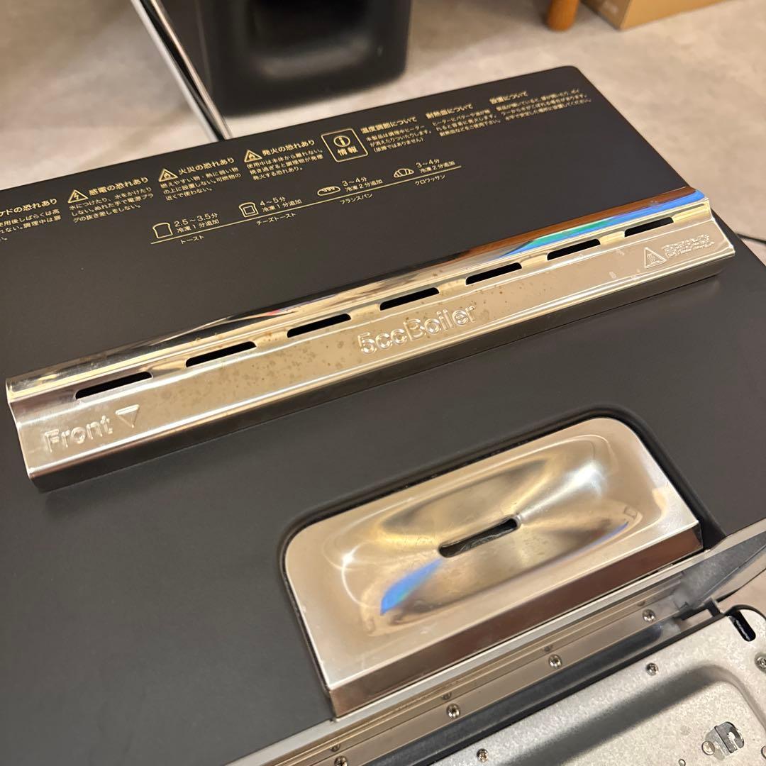 BALMUDA オーブントースター　KO1E 黒　ブラック