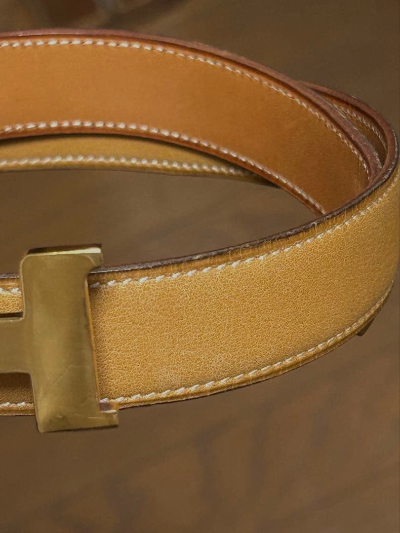 しじみ　HERMES エルメスレディースベルト　バックル