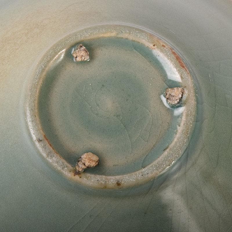 中国　龍泉窯　青磁　果実文碗　鉢　V　R7814