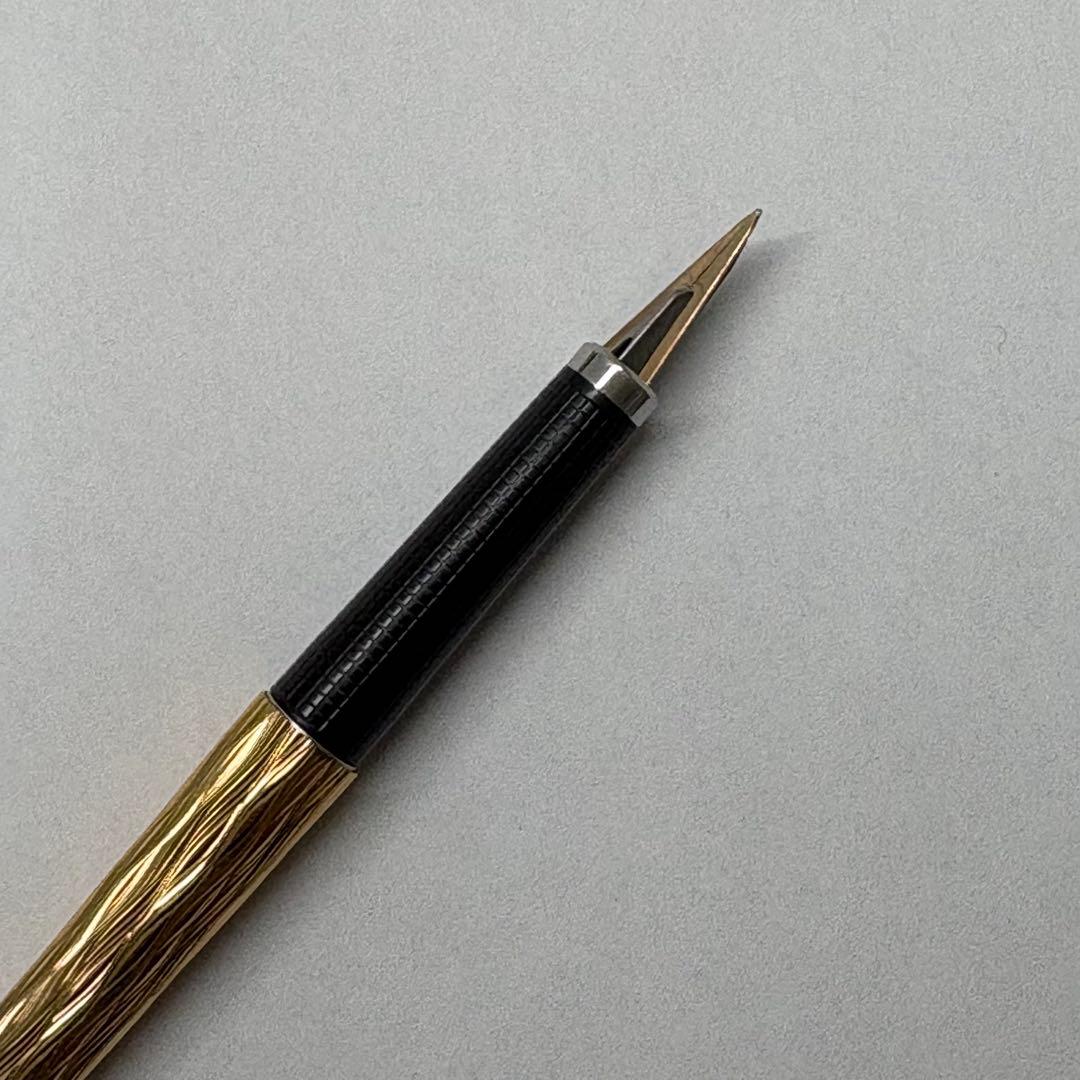 PARKERパーカー万年筆Made in Franceフランス製 14k金メッキ