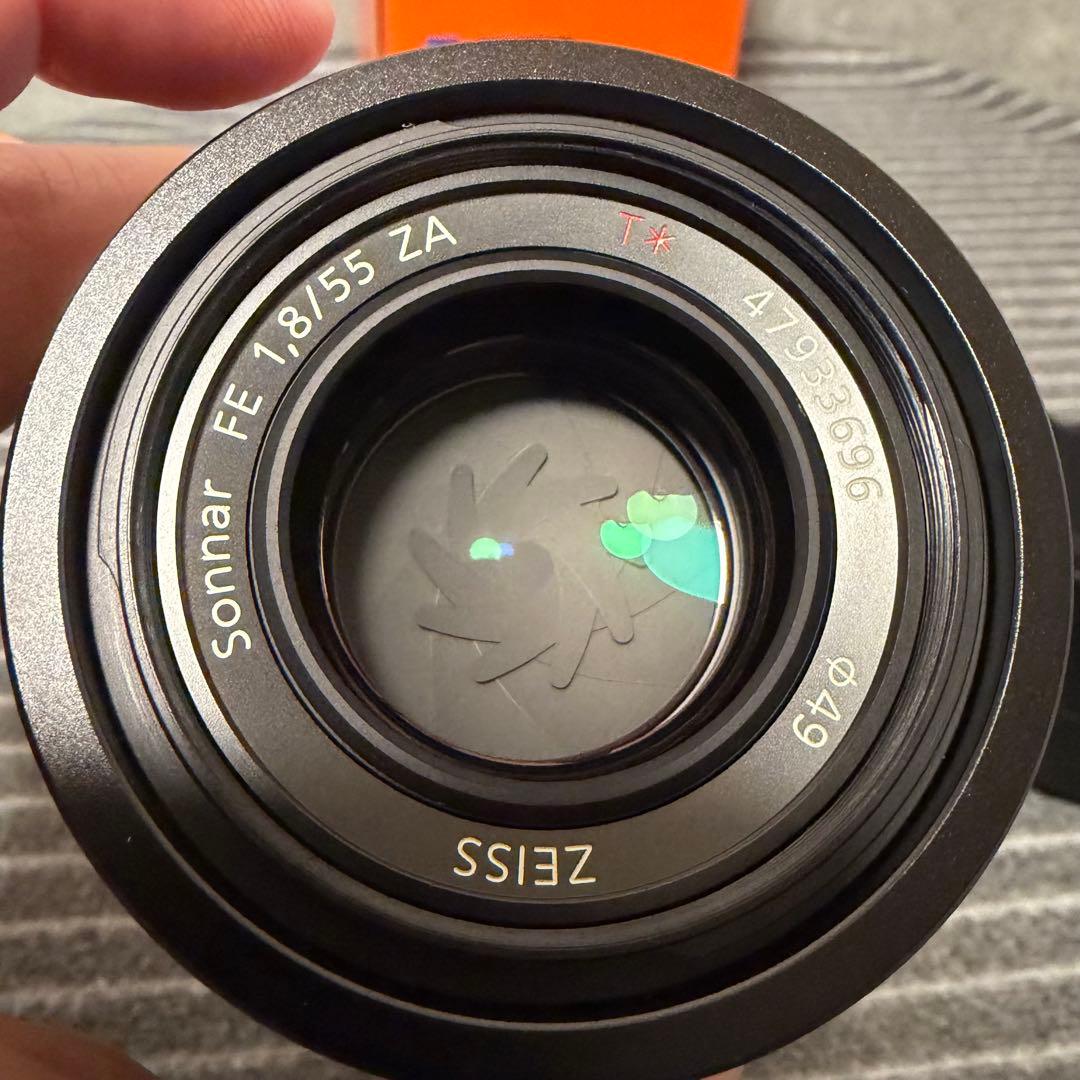 未使用級　SONY 単焦点レンズ　FE 55mm F1.8 ZA