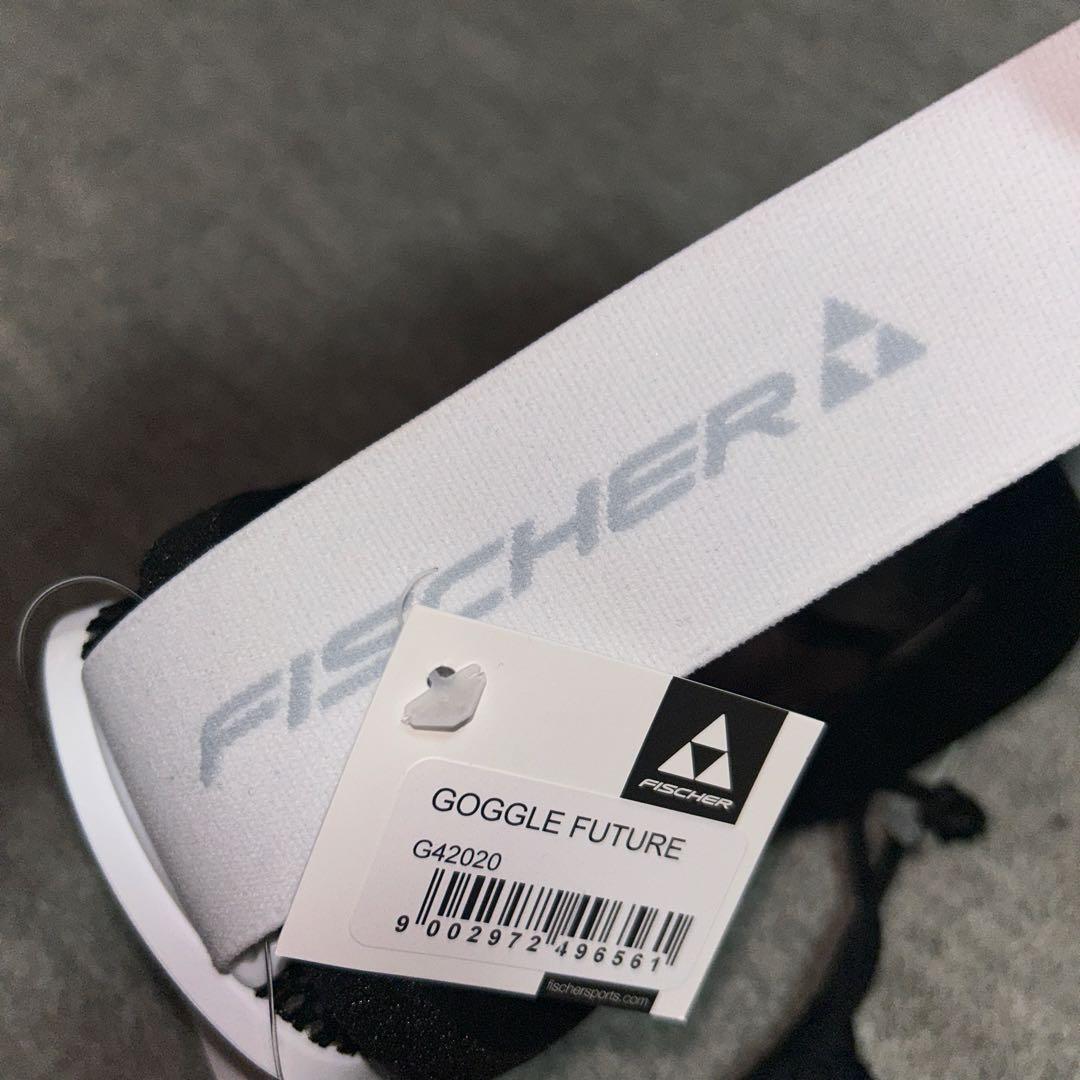 FISCHER ゴーグル ホワイト goggle future