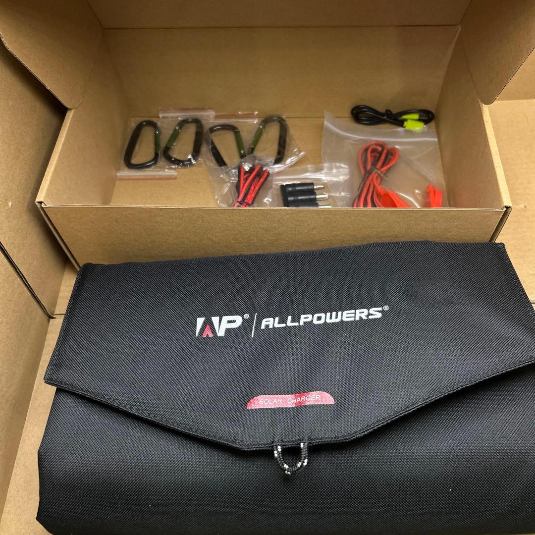 ALLPOWERS 100w ソーラーパネル　AP–SP–012-BLA