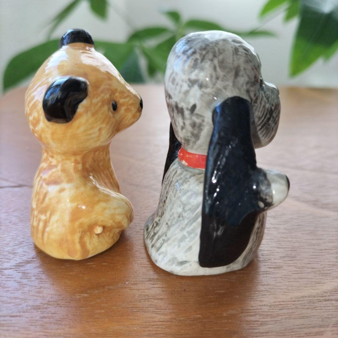 イギリス　ビンテージ　SOOTY ＆　SWEEＰ 陶器フィギュア