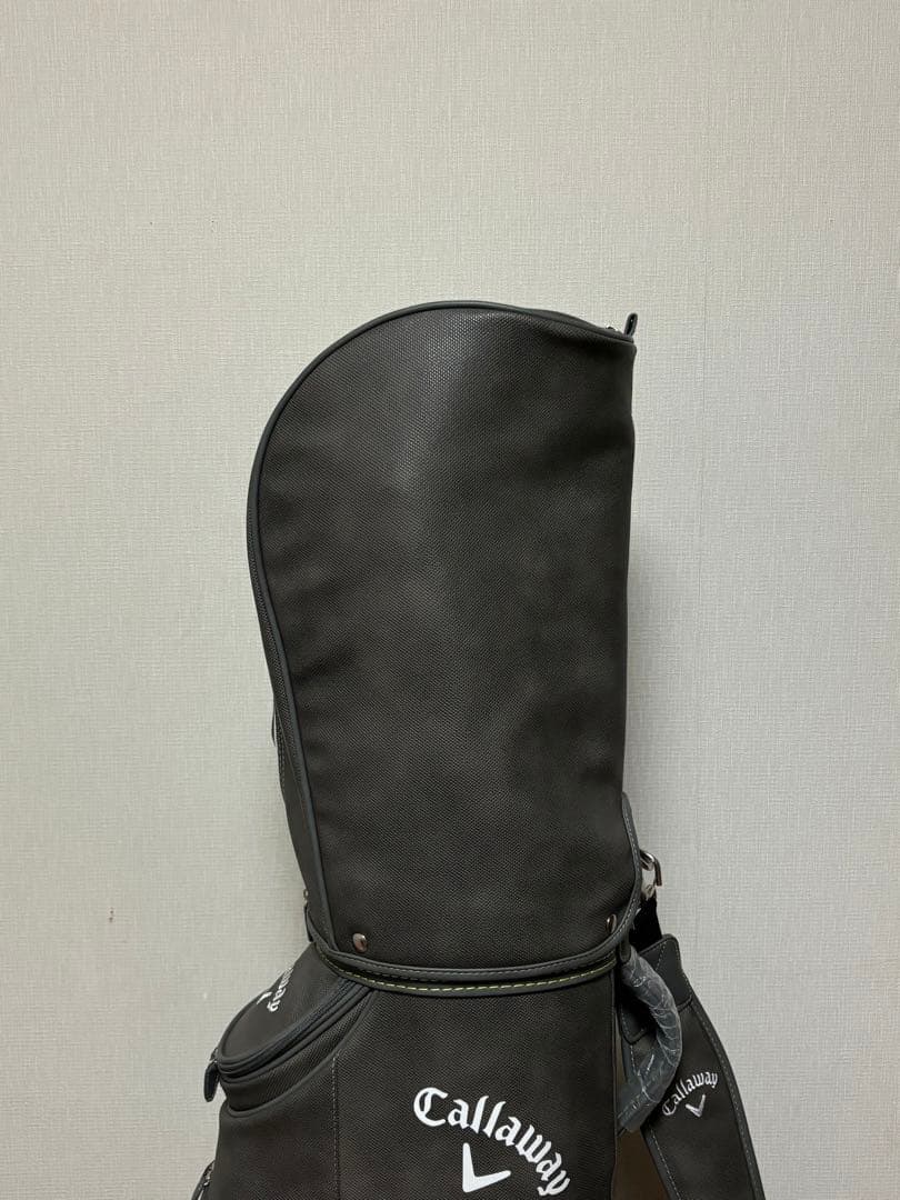 Callaway お洒落☆キャディバッグ グレー　フード有りコンプリート品