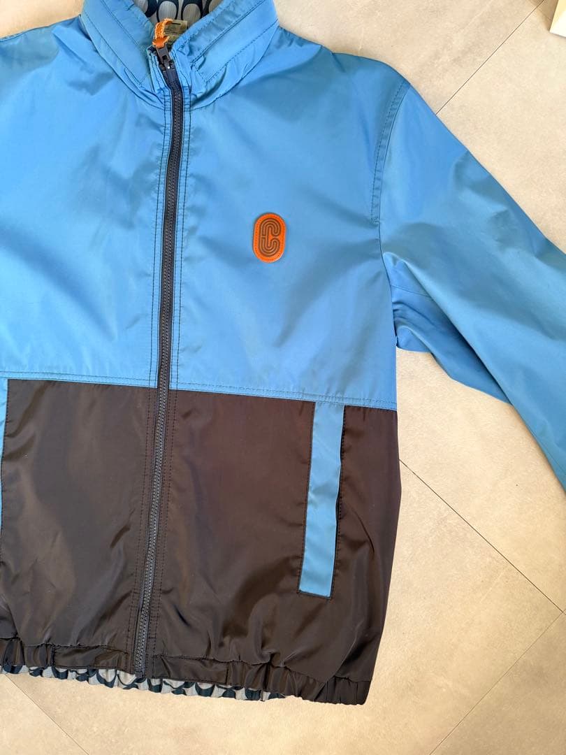 美品 本日限定で1万円!! リバーシブル ナイロンジャケット 青/黒