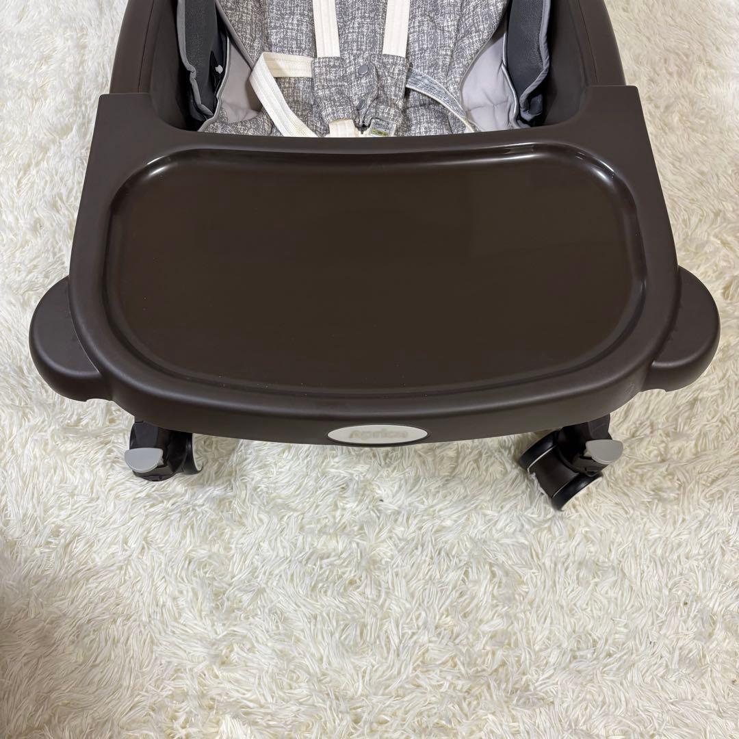 【極美品】Aprica アップリカ ユラリズム　オートライト ハイローチェア