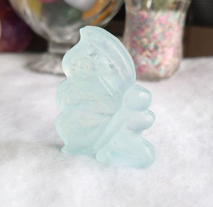 ★アクアマリン　妖精　置物　素敵な逸品