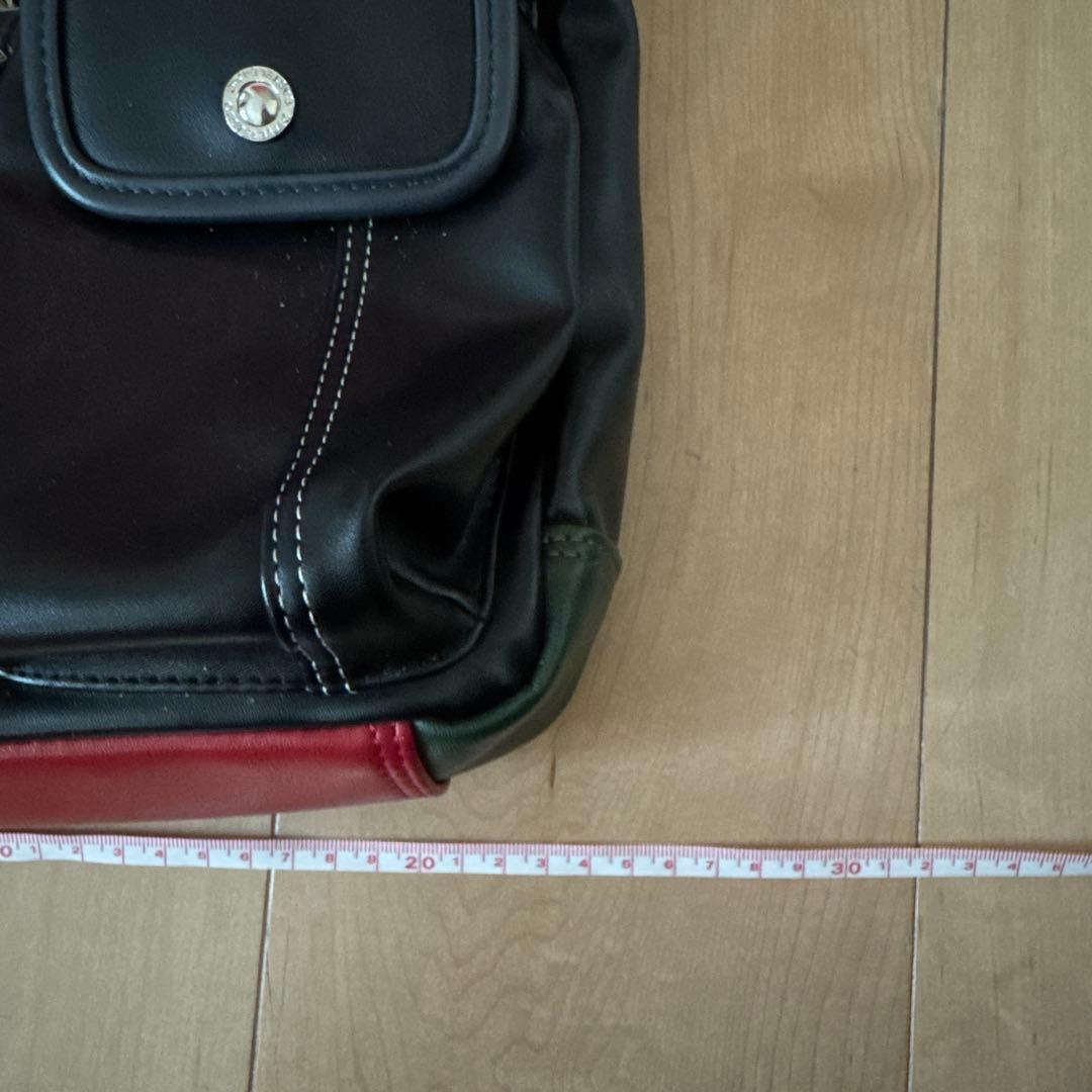 ✨CASTELBAJAC ショルダーバッグ ✨中型 黒赤黄