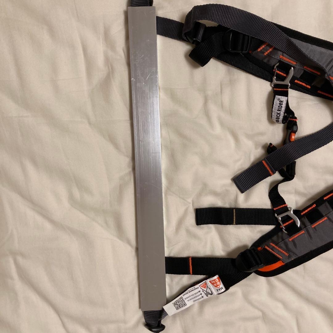 PIGGYBACK RIDER/ピギーバックライダー　オレンジ　直立型おんぶ紐