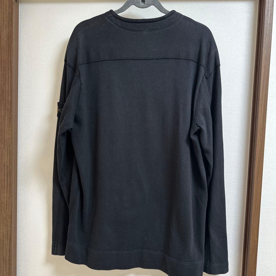 ♡ストーンアイランド ♡Vネック トレーナー ブラック