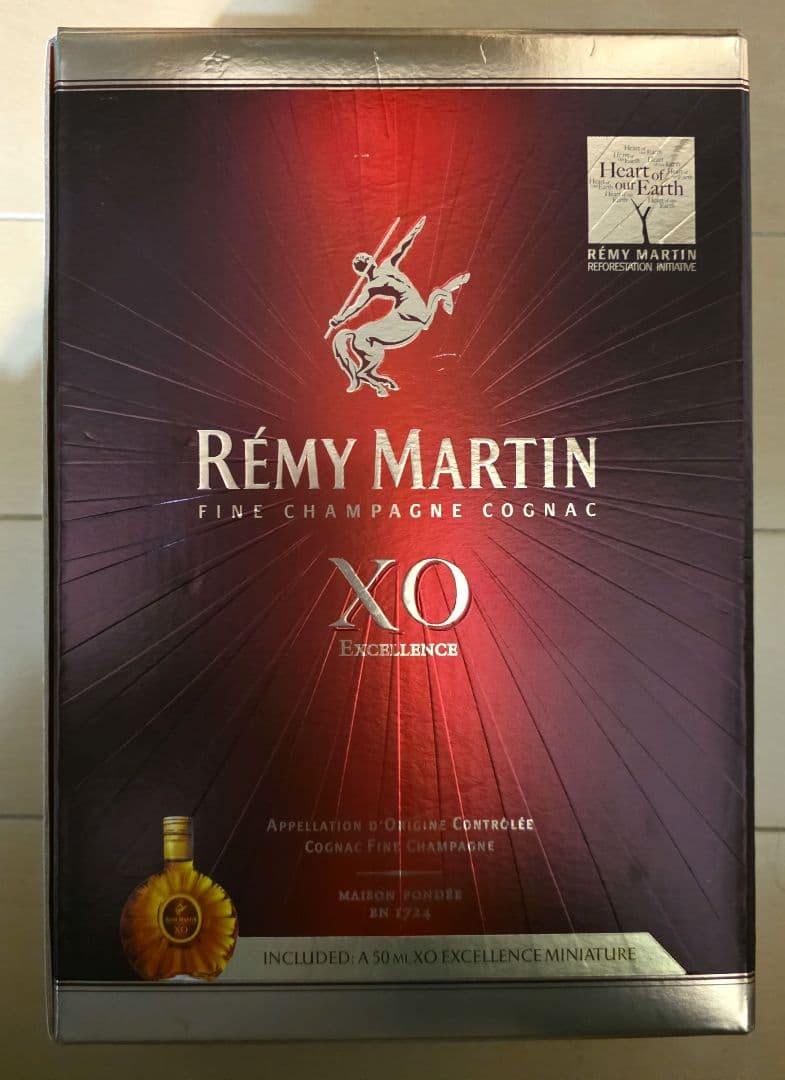 ヒ*シ様 【未開封】レミーマルタンXO excellenceコニャック 1L 4
