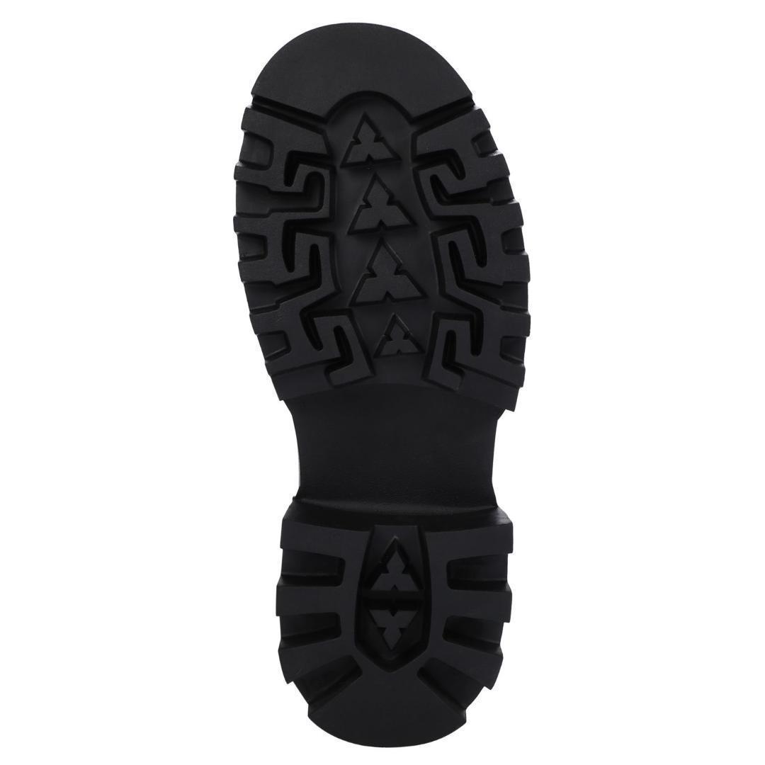 26cm/最大10cm身長UPメンズシークレットブーツ厚底靴スタイルアップジップ