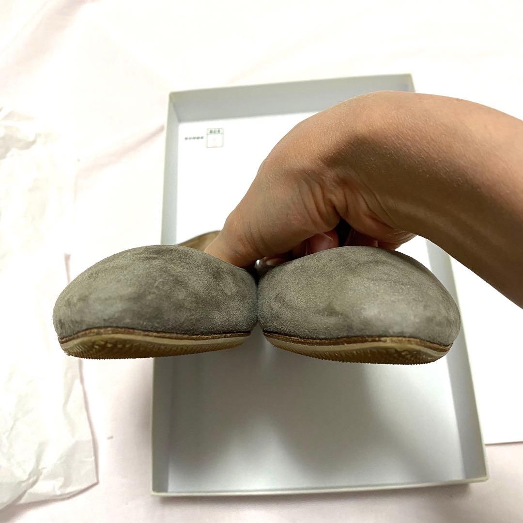 極美品 マノロブラニク BBフラットパンプス スエード 36 23㎝