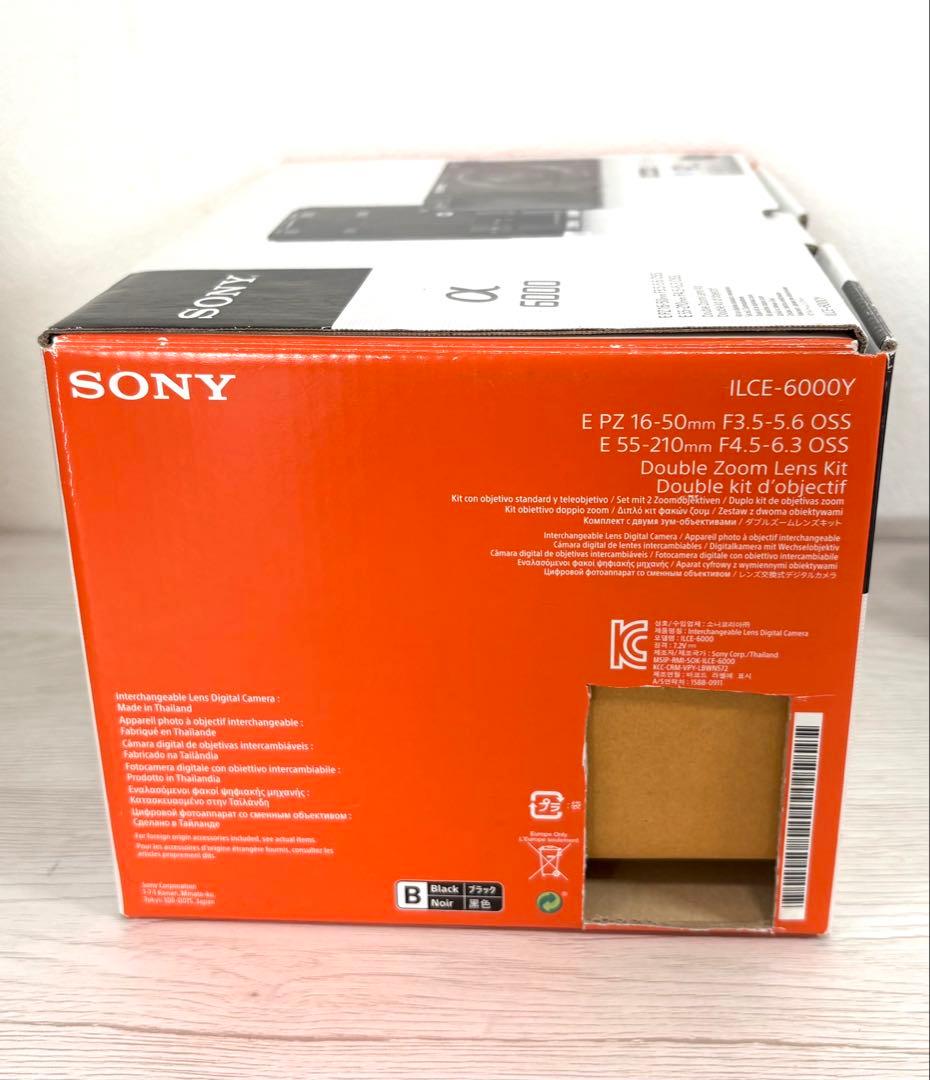 （再）値下げしました　SONY α6000 ILCE-6000Y 即日発送