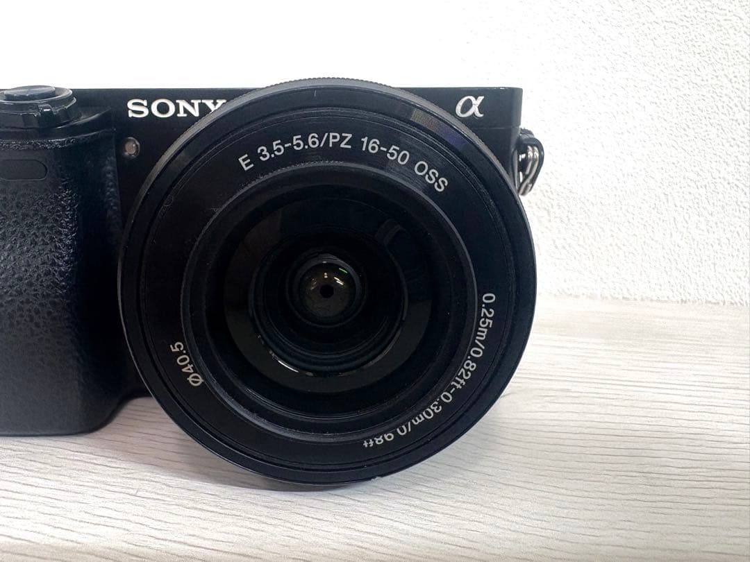 （再）値下げしました　SONY α6000 ILCE-6000Y 即日発送