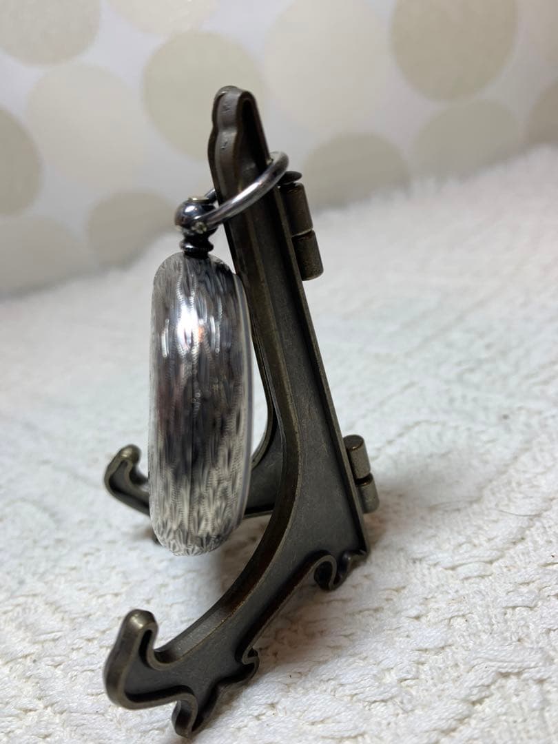 純銀　アンティーク懐中時計