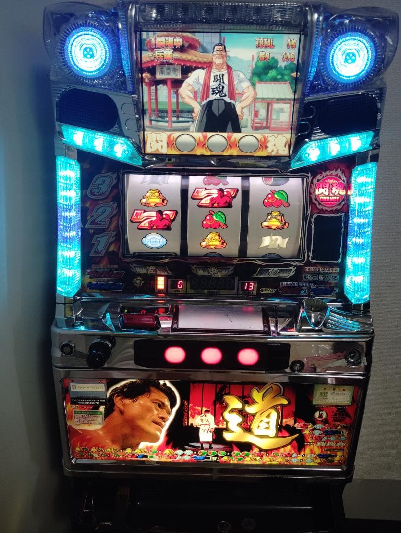 アントニオ猪木が元気にするパチスロ機　パチスロ　実機