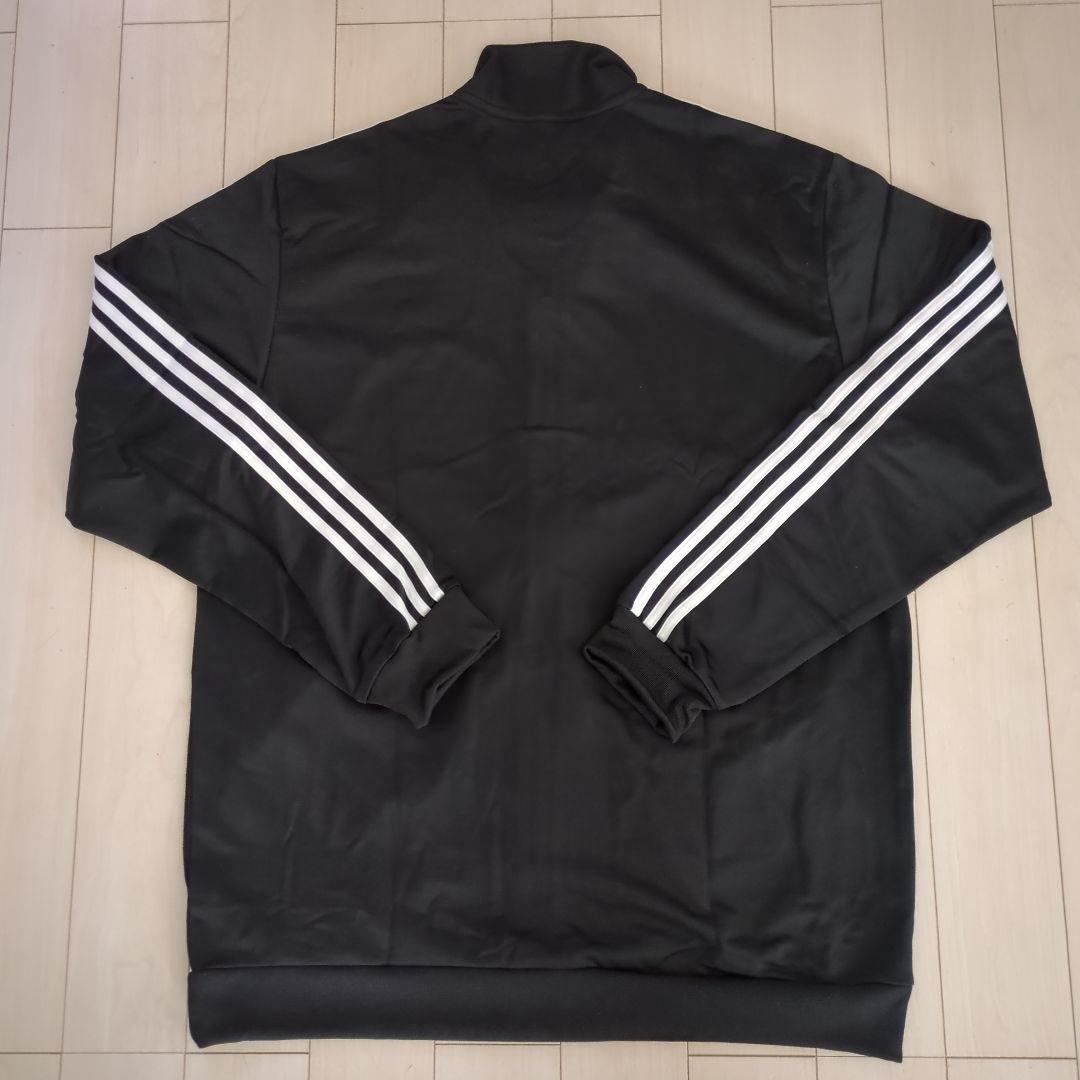 【新品タグ付・稀少品サイズ5XO】adidas ブラック ジャージ上下セット