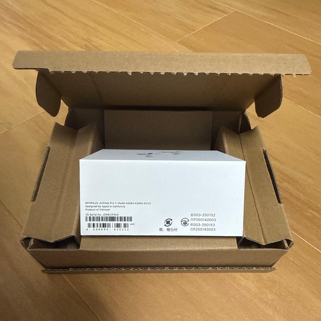 【新品・未開封】AirPods Pro 3 本体 USB-C対応