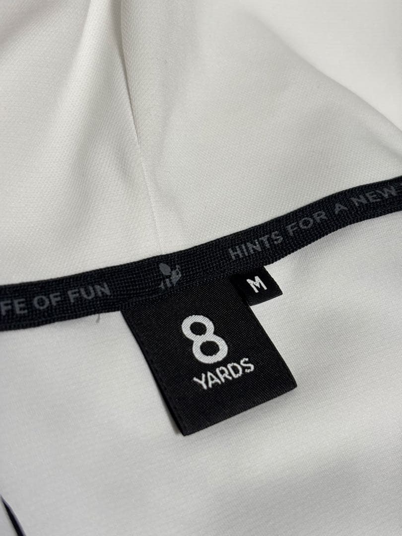 8YARDS BIG HOODIE IG White【完売品】M