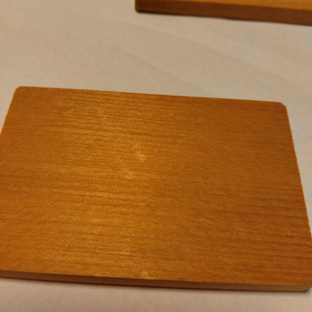 【U1042】木台　飾り台　2サイズ　12枚