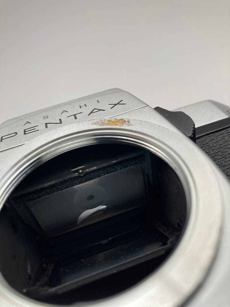 前期型8枚玉Supertakumar50mmf1.4ペンタックスSP本体完動品