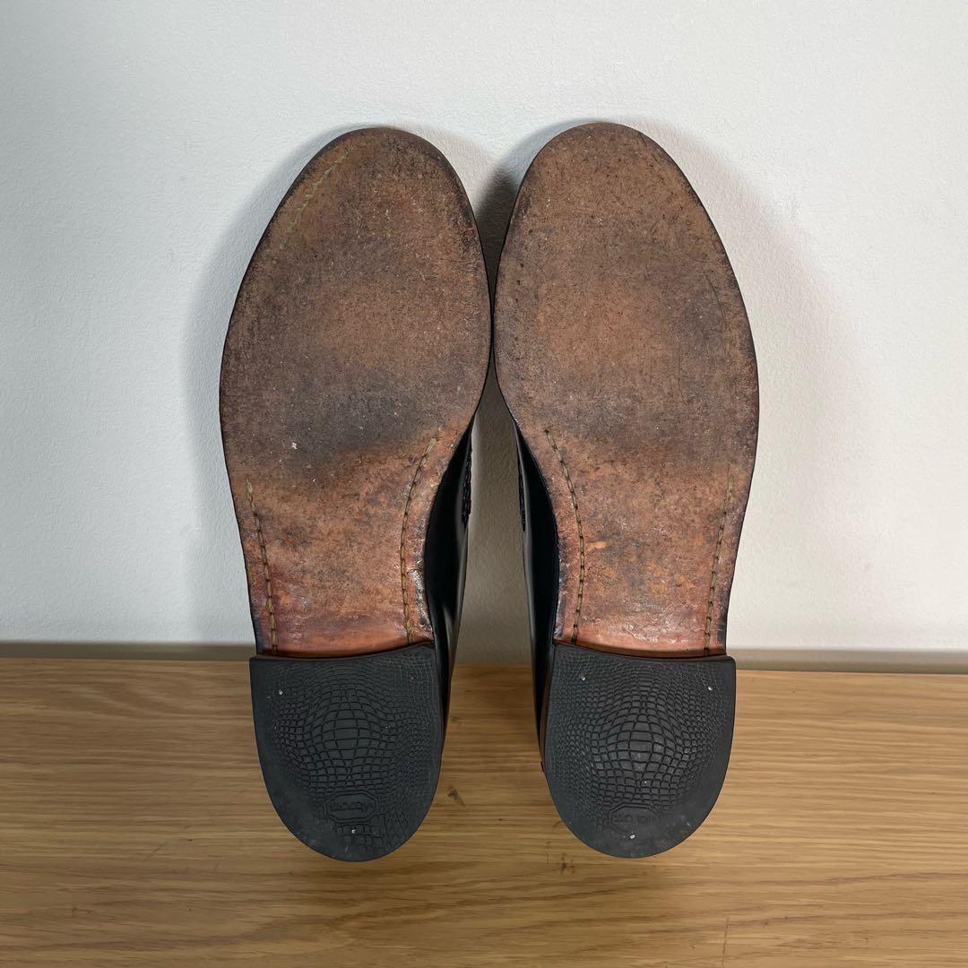 アレンエドモンズ　黒　ローファー