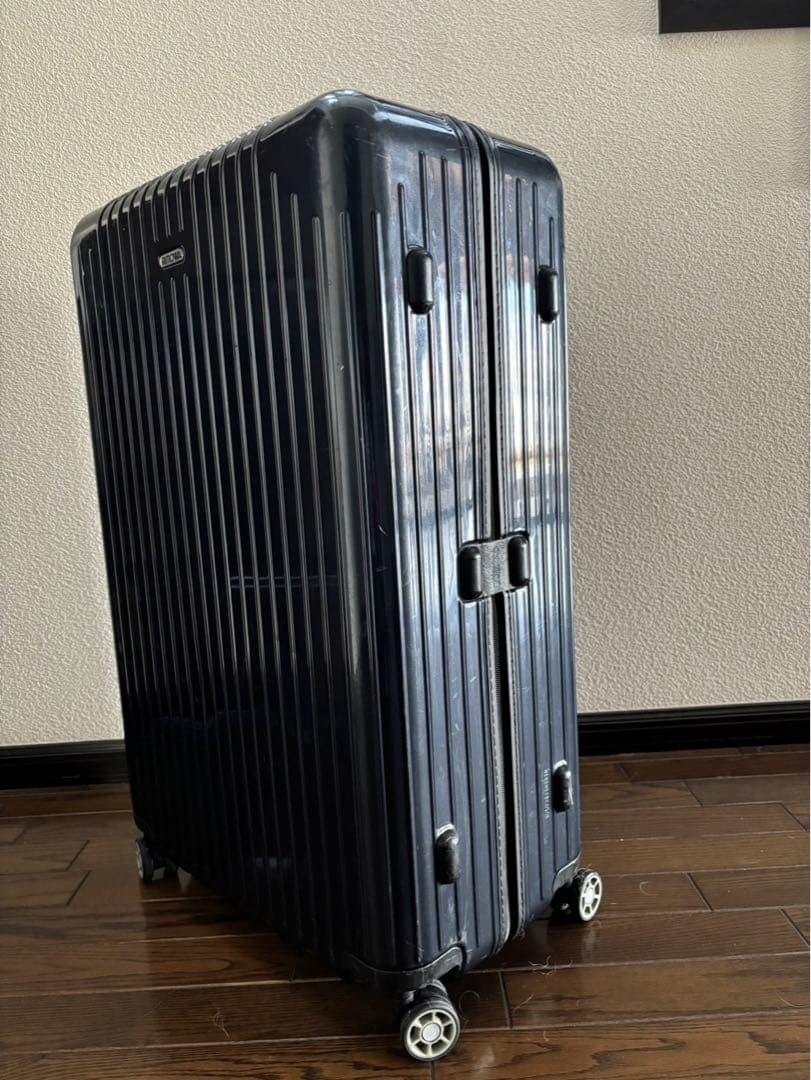 RIMOWA: 初期型サルサエアー、ネイビー色、91リットル、82573シリーズ