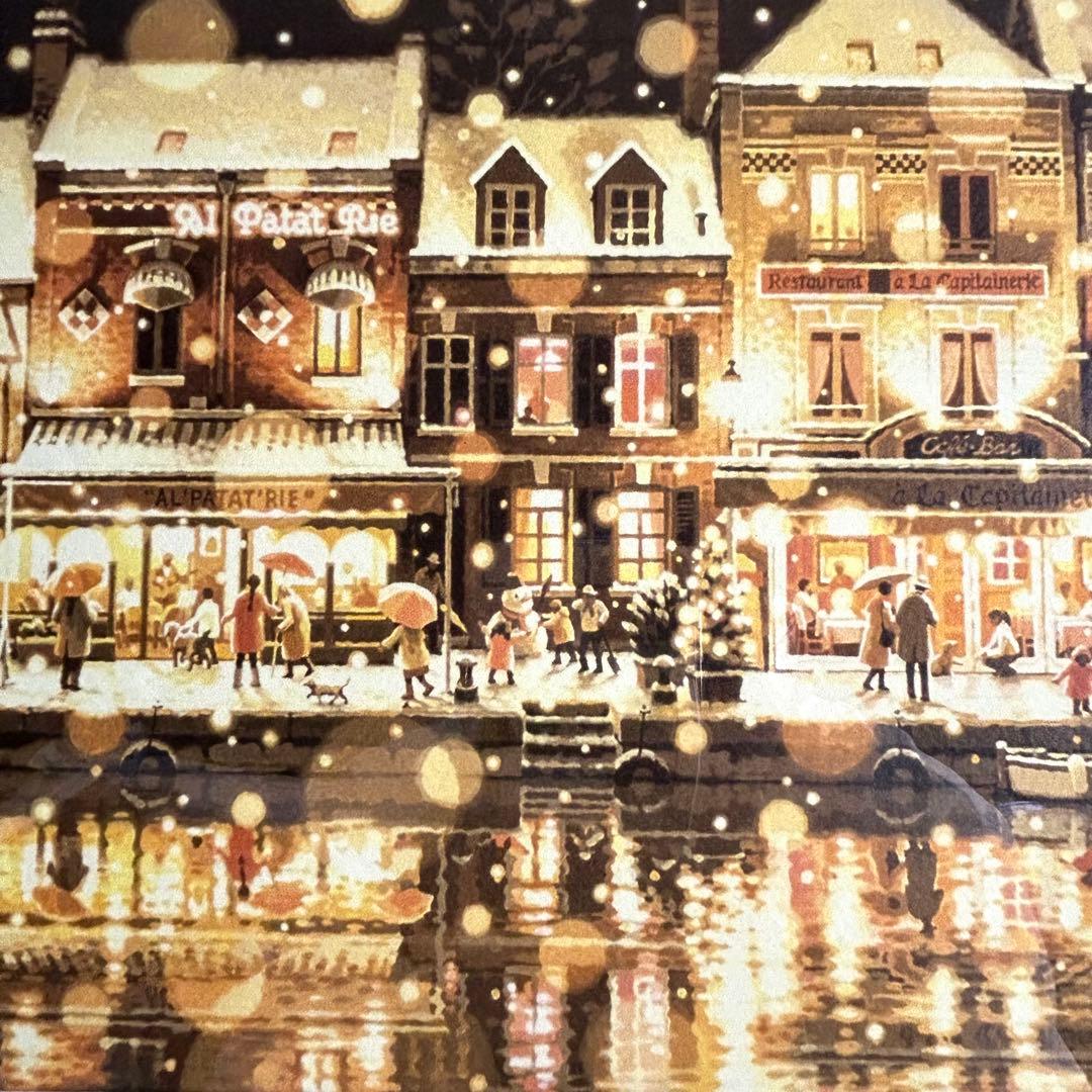 【美品】笹倉鉄平 「サン・ルーに降る雪」 公式 ポスター