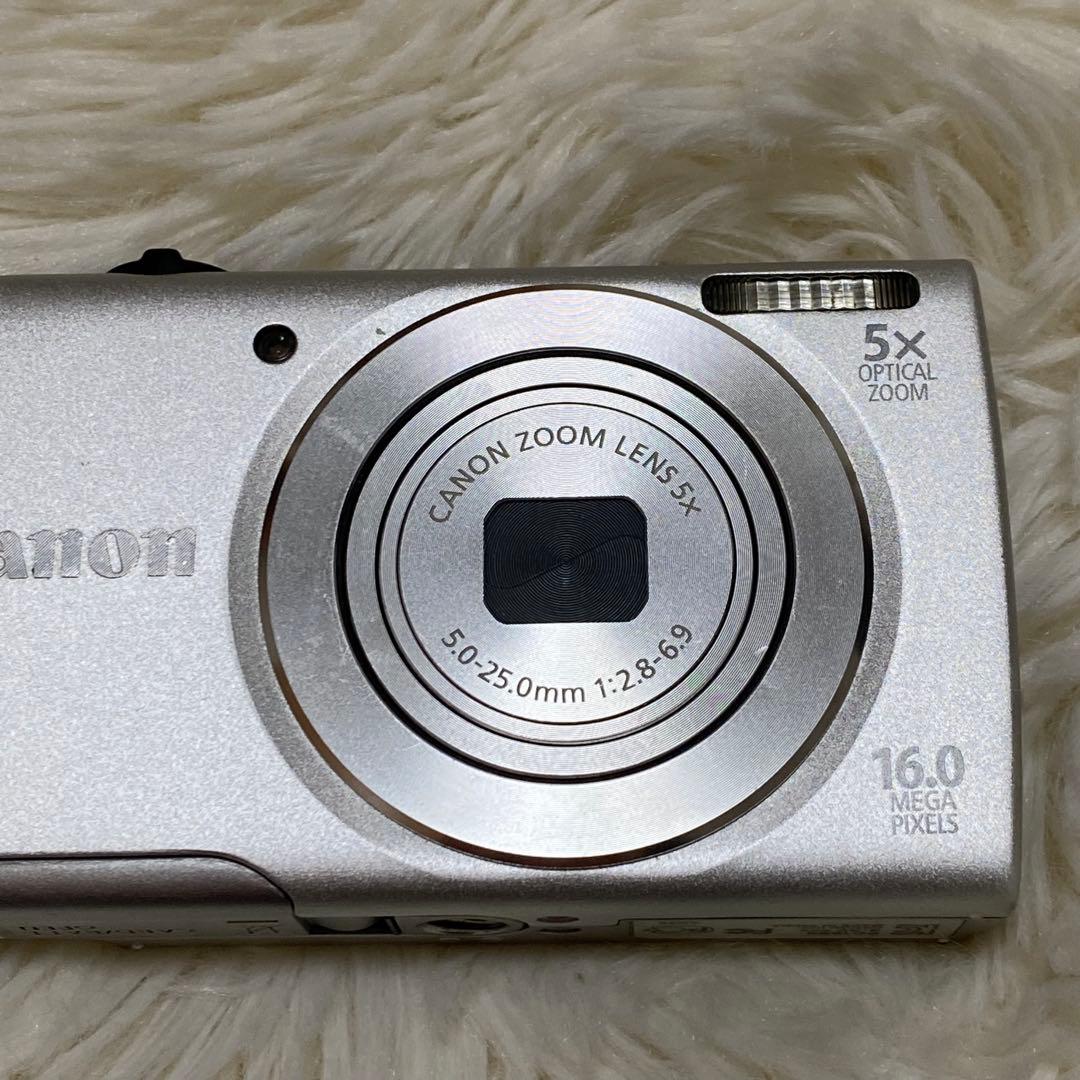 【ニック】Canon PowerShot A2400IS シルバー 充電器