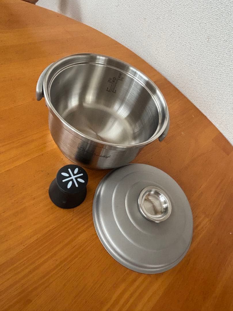 ワンダーシェフ ネオ ロタ ROTA 家庭用両手圧力鍋4.0リットル＋蔵炊2合鍋