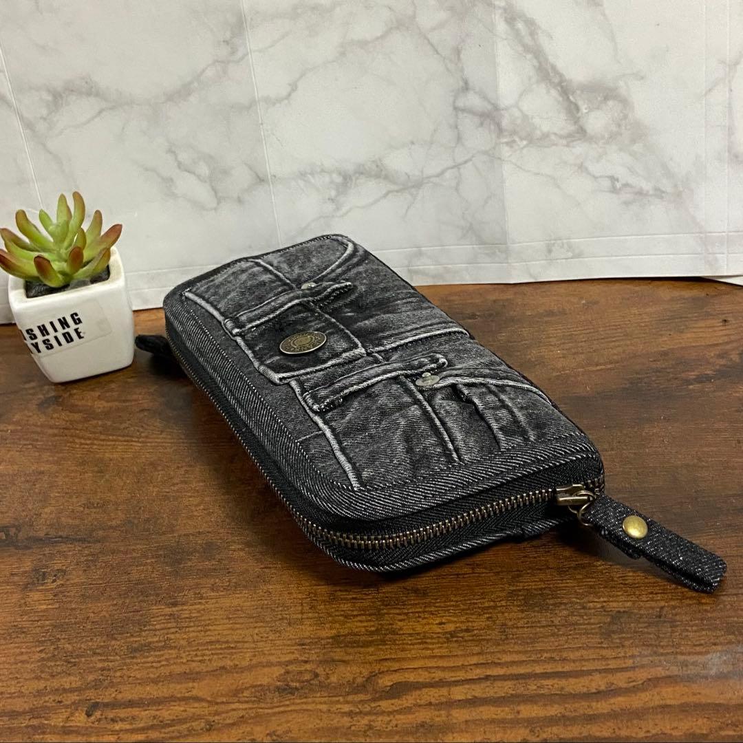 専用*No.40 デニムリメイク【お財布付きバッグ・ショルダーバッグ・財布】