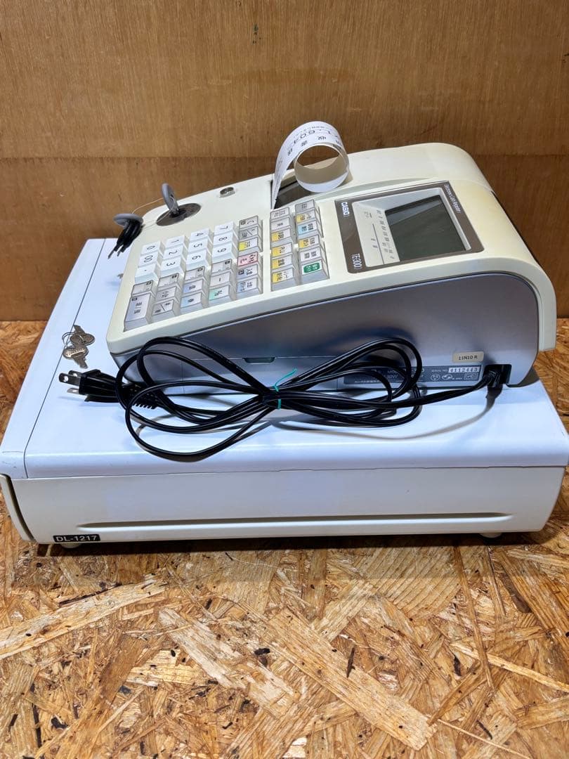 レジスター TE-300 DL-1217 カシオ