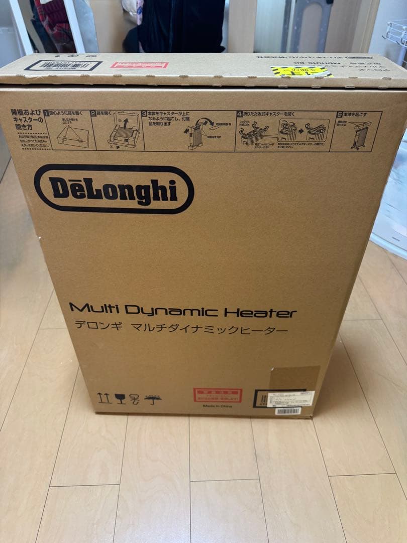 De'Longhi オイルヒーター ブラック/ホワイト