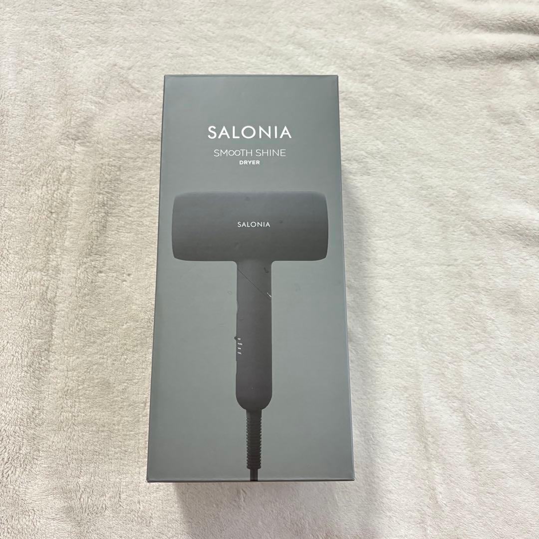 SALONIA SMOOTH SHINE DRYER ブラック　サロニア