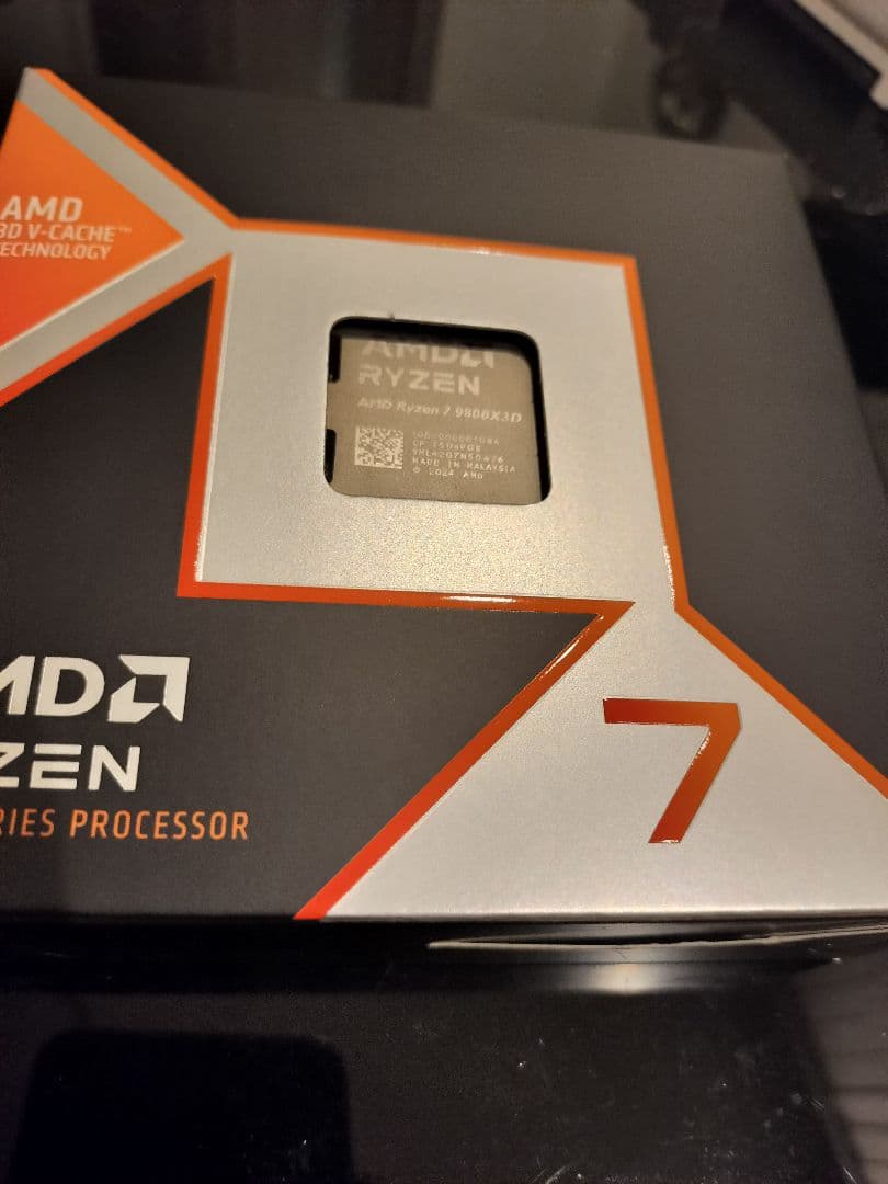 こ*！様 AMD Ryzen 7 9800X3D CPU　オマケ箱
