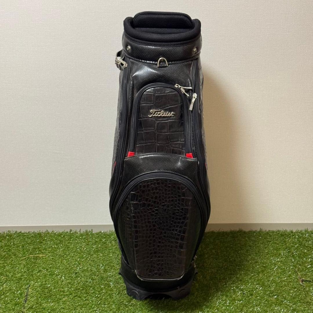 Titleist タイトリスト 限定品 キャディバッグ ゴルフバッグ 革製