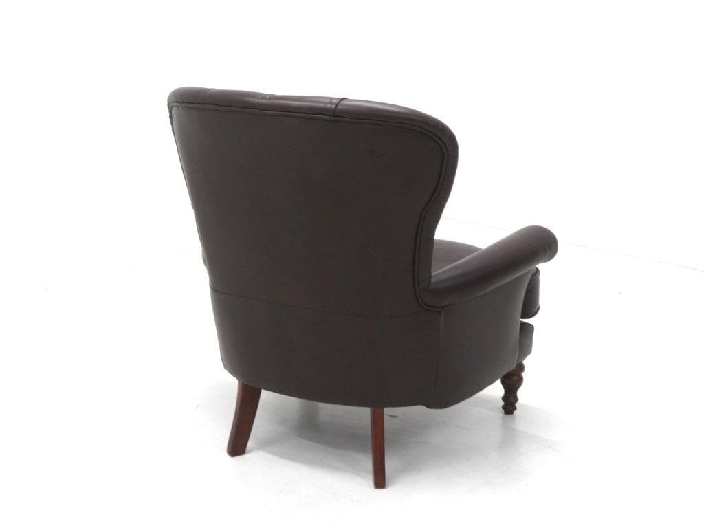 展示品　イギリス　アートフォーマ　総本革　レザー　チェスターフィールド　ソファ